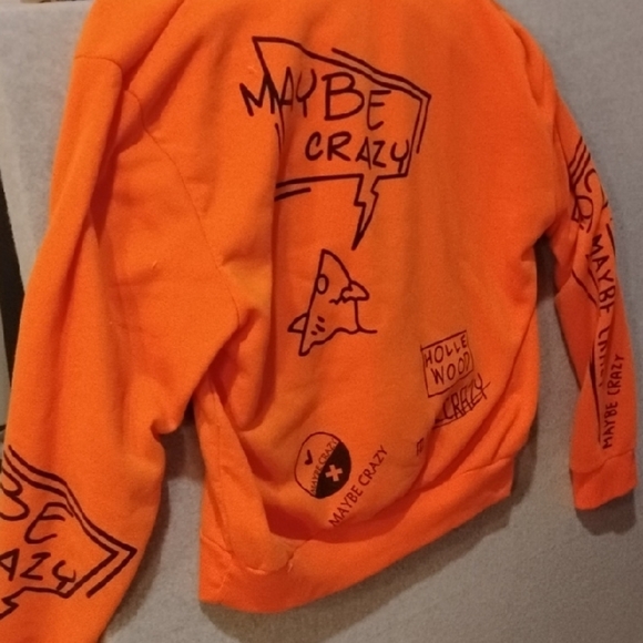 🔥LOWEST PRICE 🔥 Maybe Crazy Graphic Hoodie - Picture 3 of 5